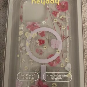 iPhone 15 Pro Max Case Floral with MagSafe